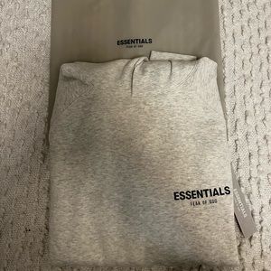 Essential oatmeal hoodie